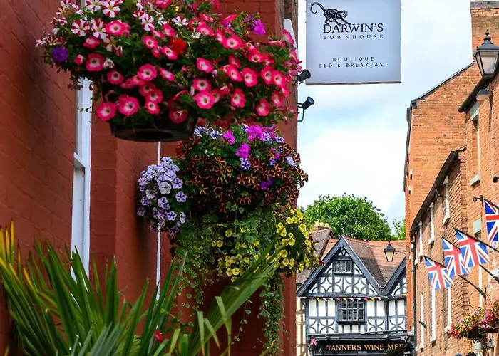 Darwins Townhouse Bed & Breakfast Shrewsbury